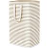 Lifewit Cesto Portabiancheria, Cesta Portabiancheria Pieghevole, Portabiancheria Sporca con Manici Allungati, Laundry Basket per Camera da Letto, Bagno e Lavanderia75L, Beige