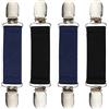 YunBey 4 Pezzi Cardigan Clip Elasticità Clip per Vestiti Fisso Guanti Clip per Maglione Camicie