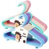 ilauke Confezione da 40 grucce per bambini con piccolo gancio | Grucce resistenti e sottili, antiscivolo per neonati, bambini, lavanderia, asilo nido e vestiti, gonne