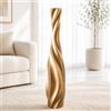 Leewadee Grande Vaso da Terra 65 cm - Alto Poliresina per Erbe della Pampa, Fiori Secchi & Freschi