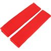 Tomotato 2 Pezzi Copertura per Cintura di Sicurezza, Imbottitura per Cintura di Sicurezza Automatica, Imbottitura per Cintura di Sicurezza per Auto, Tracolla Morbida per Cinghie (Rosso)