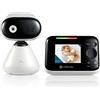Motorola Nursery PIP1200 Baby Monitor con Telecamera, Unità Genitore da 2.8, Comunicazione a 2 Vie, Temperatura Ambiente, Visione Notturna a Infrarossi, Portata 300 m