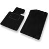 Mossa Tappetini auto compatibili con BMW 3 M3 III E46 2001-2006 2 pz. nero