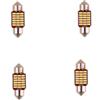 Speesy 4 Pezzi C5W C10W 31mm 3014 18SMD Festoon LED Canbus Auto Inteiror Lampadina Luce 12V