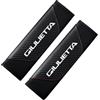 Generic 2 Pezzi Copri Cintura Di Sicurezza Auto Per Alfa Romeo Giulietta Junior GTV 4C 6 1979-2026 Cuscinetto Morbido Per Imbracatura Protezione Spalla Tracolla Morbida Traspirante
