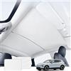 HPLWYM Parasole Tetto Compatibile con Volvo EX30 2023-2025 (Dal 2023), Pieghevole Parasole per Tetto in Vetro con Borse Portaoggetti, Isolamento Protezione Solare Tendine Parasole per Tettuccio