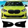 Haoyijiahui 2 pezzi copertura per specchietto retrovisore compatibile con BMW X1 F48 2016-2022, X2 F39 2018-2023, F40 F44 2019-2024, Z4 G29 2019-2023