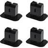 ECSiNG 4x Clip Di Fissaggio In Plastica Per Sedile Posteriore Sedile Posteriore Telaio Del Cuscino Del Sedile Posteriore Compatibile Con Audi A4 B6 B7 A6 C5 C6 Compatibile Con VW Automobilistici