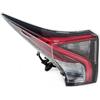 Generico Fari Posteriori 8155047291 8156147281 Paraurti Posteriore Auto Fanale Freno Parcheggio Stop Retromarcia Per Toyota Per Prius 2016 2017 Fanalino Posteriore(Sinistra)