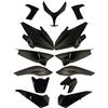 Generico Kit Carene Scocche Plastiche Per Yamaha T Max Tmax 500 2008 2009 20010 2011 Nere Lucide 13 Pezzi 77380011