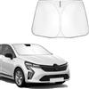 BSTW Parasole Parabrezza per Renault Clio V 2020-2025 & Clio IV 2013-2019, Parasole Pieghevole con Isolamento Termico e Protezione UV, Compatibile con Renault Clio RS Line E-Tech Hybrid