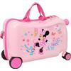 safta MINNIE MOUSE BABY - Trolley per bambini, valigia con ruote, lucchetto di sicurezza, valigia leggera, 44 x 21 x 27 cm