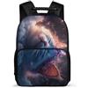 TPISLI Zaino Scolastico Cat Design Elementare per Bambina, Zainetto Animal Kitten Print Cartella Scolastica, Daypack, Tessuto 1680D, Dettagli in Feltro, Manico Robusto