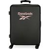 Reebok Beverly bagagli in ABS, chiusura TSA, doppie ruote, nero, rosa, diverse dimensioni