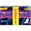 Lines Seta Assorbenti Notturni Lines Seta Ultra Notte con Ali - Confezione da 16 Pezzi: Protezione e Comfort Durante la Notte