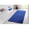 HANSE Home - Tappeto a Pelo Basso Fancy, in Polipropilene, 80 x 200 x 0,7 cm, Colore: Blu