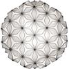 Slamp C'est La Vie Celing-Wall Large lampada da parete-soffitto Black