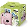 FUJIFILM Appareil Photo Instantané Instax Mini 12 Rose pack iconique