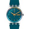 Swatch Orologio Swatch BLUE AWAY Silicone Unisex Solo Tempo Blu SO28K700