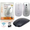 LINQ Mouse wireless ricaricabile 2.4g 500mah LINQ W689C BIANCO
