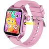 Ruopoem Smartwatch per Bambini con 32 Giochi, Orologio Smartwatch Bambini con Fotocamere Musicale Video Contapassi Sveglia Touchscreen, Orologio Bambino Bambina Educativi Regalo Compleanno