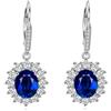 YFN Orecchini Pendenti da Donna Argento Sterling Orecchini Pietra Natale Goccia Orecchini Gioielli Regalo per Donne Ragazze