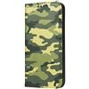Mixroom - Custodia Cover Case a Libro per Samsung Galaxy A25 5G con Stand in Ecopelle Chiusura Magnetica Portafoglio Parte Interna in TPU Morbida Fantasia Mimetica Militare F87
