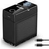 NEEWER Batteria Ricambio NP-F970 10500mAh, Ricarica Rapida PD 45W, Carica Completa 2,3H, OLED/USB A/C, per Fotocamere Monitor Compatibile con Sony FX3 FX30 A7IV A7SIII Canon R5 R6 Nikon Z8, NW-F970U