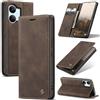 Azororo Cover per Xiaomi Poco X8 Pro Max 5G, Premium PU Pelle Custodia, Magnetica Carta Fessura Portafoglio Case, Flip Cavalletto Custodia per Xiaomi Poco X8 Pro Max - Caffè