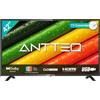 Antteq AB42D1 Televisore 42 pollici (TV 106 cm), Dolby Audio, LED, HDMI, lettore multimediale tramite USB, uscita audio digitale, triplo sintonizzatore DVB-C / T2 / S2, CI+
