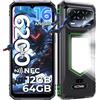 HOTWAV T8 Rugged Smartphone Android 16 Telefono Indistruttibile