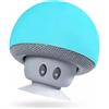 MONTY SOUL - Altoparlante Bluetooth Portatile Mini a Forma di Fungo - Cassa Wireless Compatta per Casa e Viaggio - Bluetooth 5.3 Portatile con Luci RGB (Mushroom 3W)