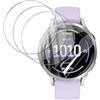 WFTE [4-Pezzi Pellicola Protettiva per Garmin Venu 3S/4 41mm [Copertura Massima][Compatibile con la Custodia] [Senza Bolle] HD Trasparente Morbido TPU Pellicola Protettiva per Venu 4 41mm