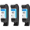 Generico Cartuccia HP45 Compatibile con HP, HP51645A DeskJet 710C 720C(3Black)