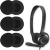 Dekorinex 6 Pezzi Cuscinetti di Ricambio Compatibili con Cuffie Sennheiser e EPOS