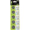 PLCPDM 5 batterie a bottone CR2025 da 3 V, a basso consumo efficiente, per vari dispositivi elettronici, al litio, 10 pezzi