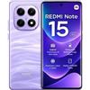Xiaomi Smartphone Xiaomi Redmi Note 15 6.77" 8GB 512GB 5G Dual sim 5520mAh Viola nebbia [860671083539426]