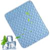 Mppchhn Tappetino Refrigerante Cane Gatto - 45x35 Cm Tappeto Freddo | Superficie Traspirante Che Asciuga Il Sudore | Per Cuccia Divano Pavimento | Ideale Per Piccola Media E Grande Taglia