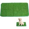 YPLANGENT Lettiera per cani in erba artificiale, 70 × 46 cm, riutilizzabile, lavabile, antiscivolo, per cuccioli, balconi, giardini