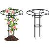 NLDGR Traliccio da Giardino per Piante Rampicanti, Traliccio da Giardino per Piante Rampicanti da Esterno, Traliccio per Piante in Vaso, Piante da Appartamento, Viti Rampicanti (90 cm)