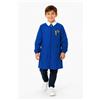 Siggi Grembiule scuola elementare Blu con zip bambino Siggi Made in Italy ricamo Skate 4399, BLU