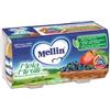 MELLIN OMOGENEIZZATO MELA MIRTILLI 2X100 GR