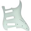 Kaish, battipenna per chitarra ST/Strat, stile Strat, SSS, 11 fori, in avorio, 3 strati, per Stratocaster USA/Messico