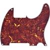 KAISH Vintage Tartaruga 5 fori Tele Blank Pickguard Scratch Plate No Pickup Hole per Fender Esquire