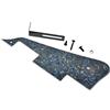 KAISH Abalone Pearl LP - Battipenna per chitarra con staffa nera per Epiphone Les Paul