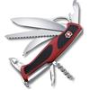 Victorinox RangerGrip 57 coltello tascabile 130mm, rosso-nero,