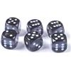 BESCON DICE Dadi di precisione per stampa da 14,5 mm, colori traslucidi 0,56 pollici, set da 6 pezzi