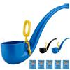 HBSFBH Macchina Bolle di Sapone, Pipa Bolle di Sapone, Pistola a Bolle di Sapone, Mini Giocattolo Bolla, Macchina Delle Bolle, Soffiatore for Bolle Retrò Stampato In 3d, Regalo per feste