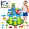 Apritsce Tavolo Acqua Bambini, Apritsce Versatile Tavolo Gioco Acqua Bambini, Esterno Tavolo Sabbia e Acqua per Bambini