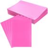 PATIKIL Foderine Per Carte Morbide E Trasparenti Portacarte 3.5x2.6 Pollici 50 Pezzi Foderine Opache Per Carte Da Gioco Standard Da Collezione Baseball Trading Card Rosa